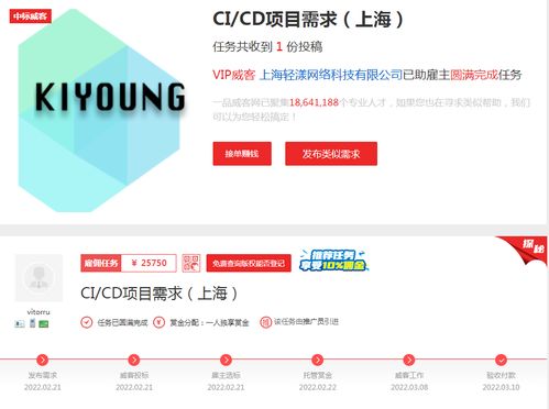 大陸創(chuàng)業(yè)臺(tái)青 軟件外包上一品威客，省時(shí)又省心